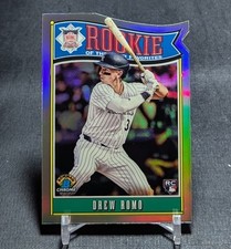 Drew Romo Die Cut Rookie Of The Year Favorites 2025 Bowman Card #ROY-9 Rockies