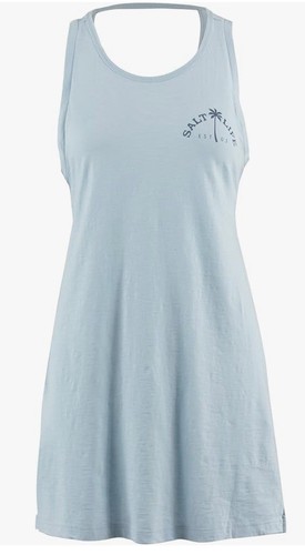 Salt Life Women's Light Blue Charmer Dress/Swim Coverup NWT Size S - Picture 2 of 4