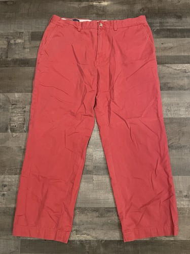 Polo Ralph Lauren Preston Pant Chino Pink Mens 36x30 (36x27) Cotton (F499) - Picture 3 of 8