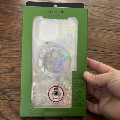 Kate Spade Schutzhülle MagSafe Case für iPhone 14 Pro Max - Iridescent Flowers