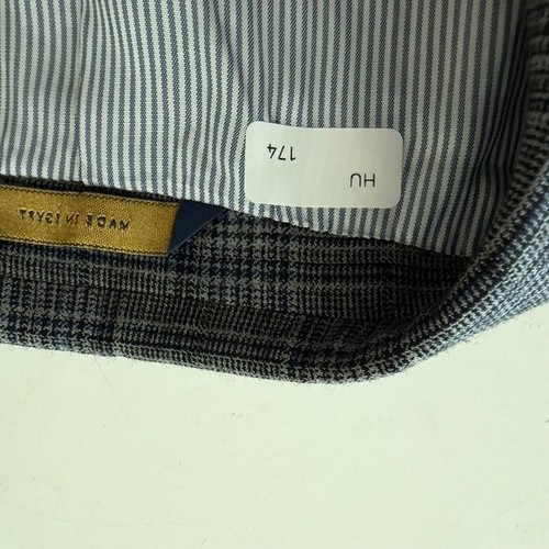 Brooks Brothers Explorer Regent Fit Charcoal Plaid Wool Blazer Suit Jacket 46R - Picture 12 of 12