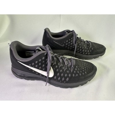 Nike Air Max Supreme 3 Black Anthracite Running Shoes 706993-010 Mens Size 13