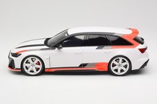 2024 Audi RS 6 GTv (GT512) Arkona White in 1/18 scale model by GT Spirit (New)
