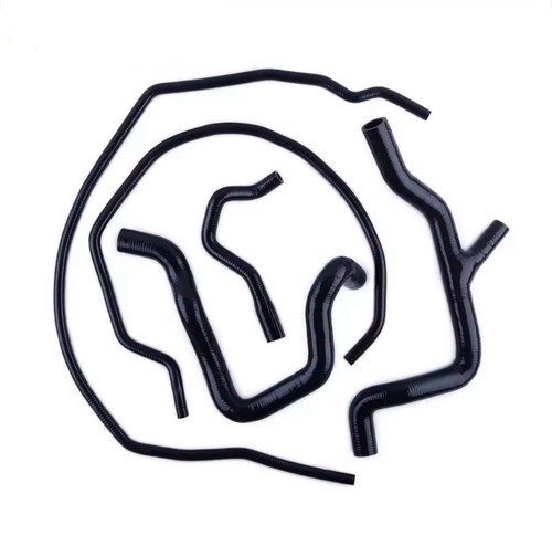 FORD FOCUS MK2 RS 2.5 ST225 BLACK COOLANT HOSE RADIATOR SILICONE KIT 2005-2011 - Picture 1 of 5