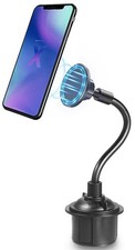Car Cup Holder Magnetic Phone Mount for iPhone 17 16 Compatible with Magsafe
