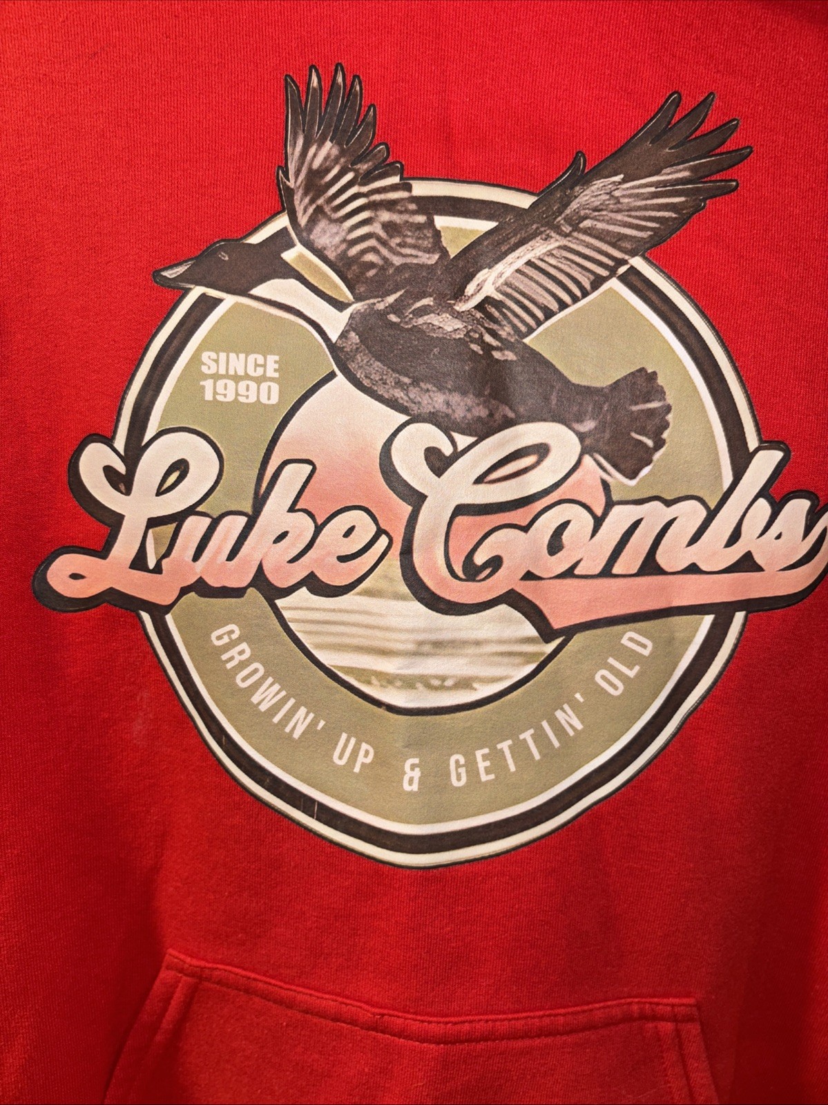 Luke Combs 2024 growing up and getting old hoodie… - image 2