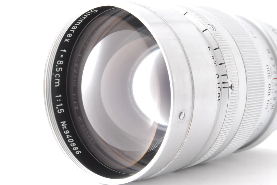 ¡¡Raro!! [De colección COMO NUEVO] Lente Leica Summarex 8,5 cm 85 mm F/1,5 LTM L39 MF de JAPÓN Foto 3 de 4