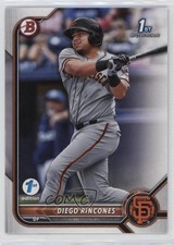 2022 Bowman 1st Edition Diego Rincones #BPPF-65 ff8