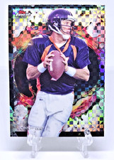 2024 TOPPS FINEST JOHN ELWAY #213 CHECKERBOARD REFRACTOR RARE BRONCOS