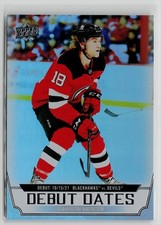 Dawson Mercer - 2022-23 Upper Deck Debut Dates #DD-22 New Jersey Devils