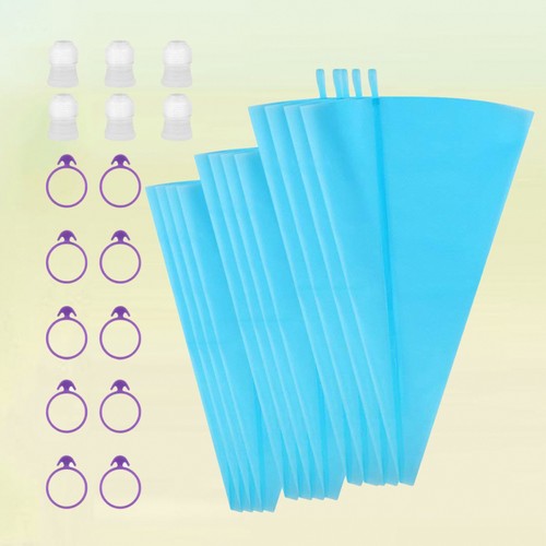 28 Pcs Piping Bag Set Strong Bags Cake Decorating Supplies Kit TPU Caking - 第 6/11 張圖片