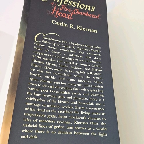 1. Auflage Bekenntnisse des fünfkammerigen Herzens HARDCOVER Caitlin R. Kiernan - Bild 9 von 11