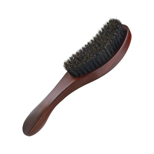 Cepillo para barba para hombre - Herramienta de aseo de cerdas de jabalí suaves para el cuidado y crecimiento de la barba - Imagen 9 de 14