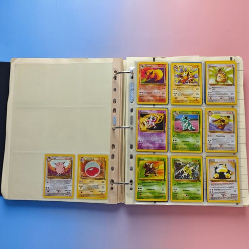 POKEMON SAMMELKARTENAUFLÖSUNG BASE SET LOT