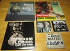 Dom Flemons LOT Black Cowboys Vinyl Record LP, Prospect Hill, What Got Over w/CD