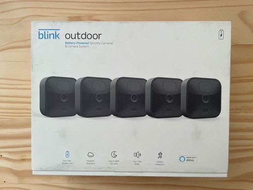 Blink Outdoor Wireless Security Camera (3rd Gen,5 Camera Kit) with Sync Module 2 - Picture 1 of 2