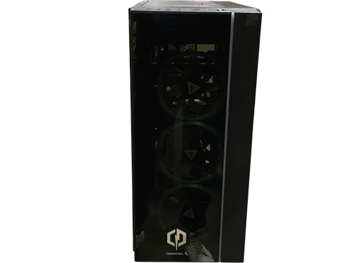 Cyberpower PC C Series Computer Case, w/Fans, Black & Glass ET8680-14681 - Picture 1 of 8