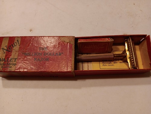 Vintage Valet Autostrop, Million Dollar Razor, Single Edge Safety - Picture 2 of 3