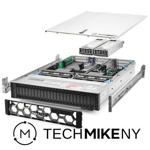 Dell PowerEdge R740xd NVMe Server 2x Gold 6140 2.30Ghz 36-Core 128GB RAM Rails - 第 1/5 張圖片