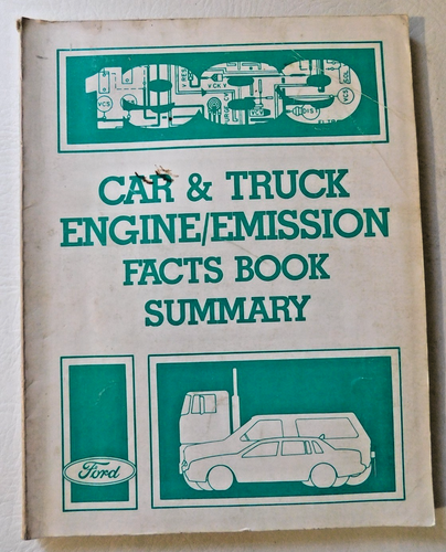 1989 Ford Car & Truck Engine/Emission Facts Book Summary - Bild 1 von 5