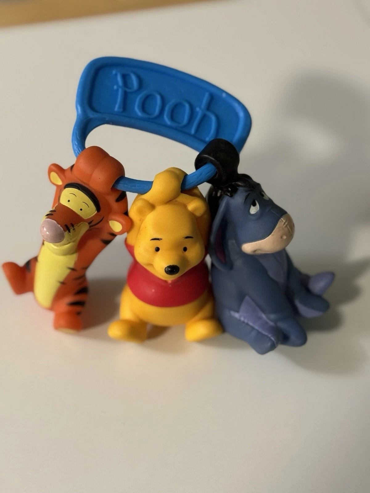 Vintage 90s Disney Fisher Price Winnie The Pooh Rattle Toy