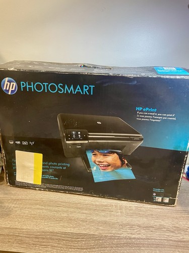 HP Photosmart D110a All-In-One Wireless Printer/Copy/Scan Black New Open Box - Picture 1 of 14