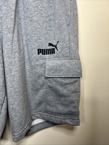 PUMA CARGO SHORT Size MEDIUM Men's Gray - Picture 3 of 6