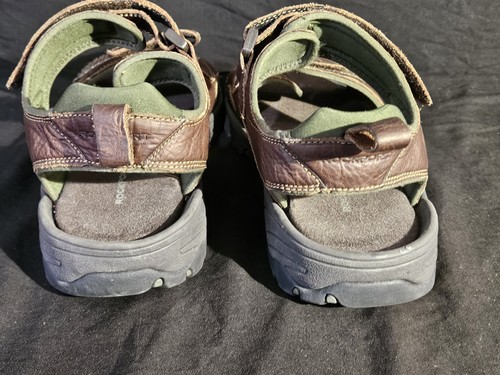 Rockport Rocklake V76682 Mens Brown Wide Leather Sport Sandals Shoes Mens 9.5 - Picture 6 of 10