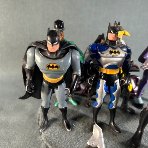 DC Comics Batman The Animates Series Action Figure Lot Vintage Kenner Joker - Picture 2 of 13