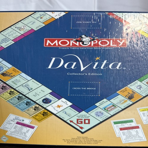 Raro Juego Monopoly Davita Edición Coleccionista 2007 Sellado de Fábrica - Imagen 4 de 10