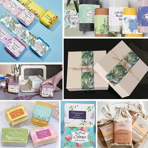 PH PandaHall 90pcs Vintage Plant Wrapper Tape, 9 Styles Flower - Picture 2 of 8