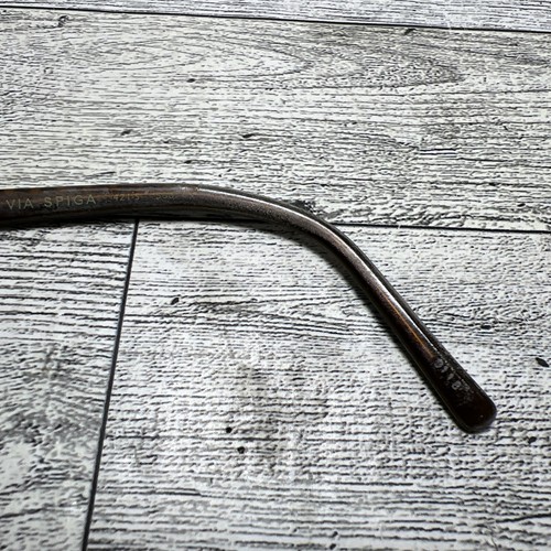 Montatura occhiali da vista Via Spiga 55-16-135 nero lucido/marrone diviso SOLO PER MONTATURE - Foto 7 di 12