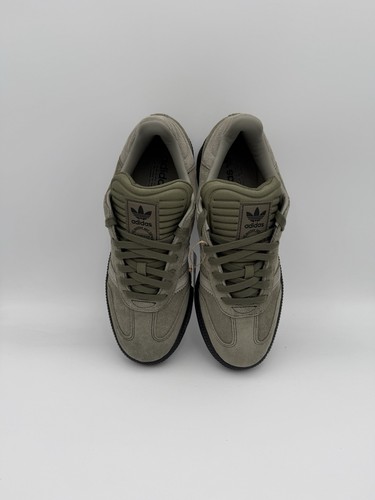 Adidas Samba XLG Olive Strata Silver Pebble ID3913 Casual Mens Shoes Sneakers - Picture 7 of 15