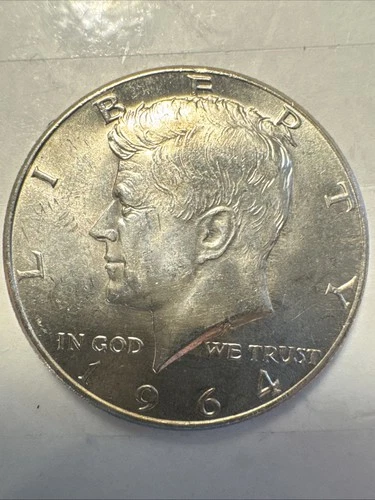 1964-P Kennedy Half Dollar Gem BU Uncirculated 90%