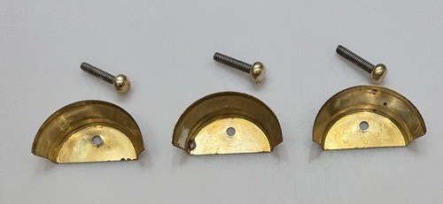 Christopher Wray Vintage Glass Wall Uplight With Brass Fixture - Picture 4 of 5