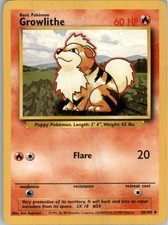 1999 Classic - Base Set Growlithe Basic/Uncommon #28
