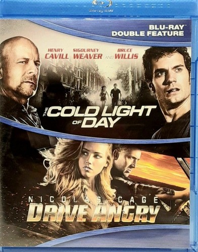 THE COLD LIGHT OF DAY & DRIVE ANGRY - Double Feature BLU-RAY NEU/VERSIEGELT