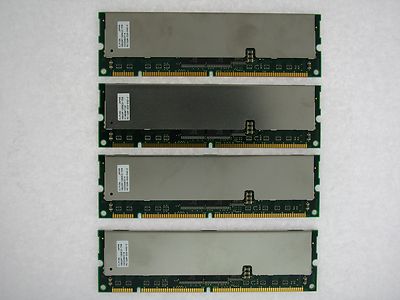 4GB 4X1GB PC133R-333-542-Z HB52RF1289E2-75B 133MHz ECC REG RAM GETESTET RDIMM