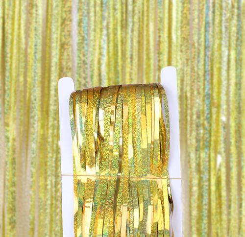 2M-3M Foil Party Wall Decoration Fringe Tinsel Shimmer Curtain Wedding Birthday - Picture 5 of 13