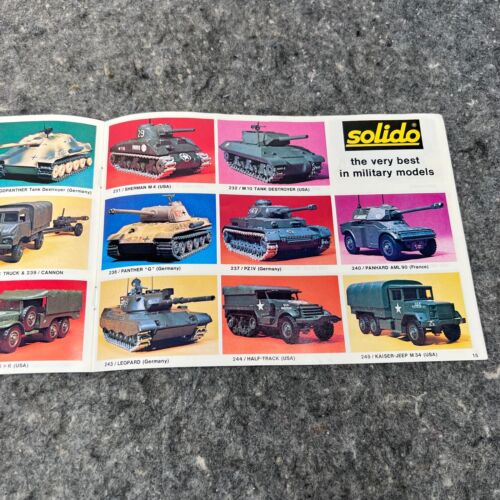 Original Vintage 1977 Solido Diecast 23-Page Catalog - Picture 12 of 18