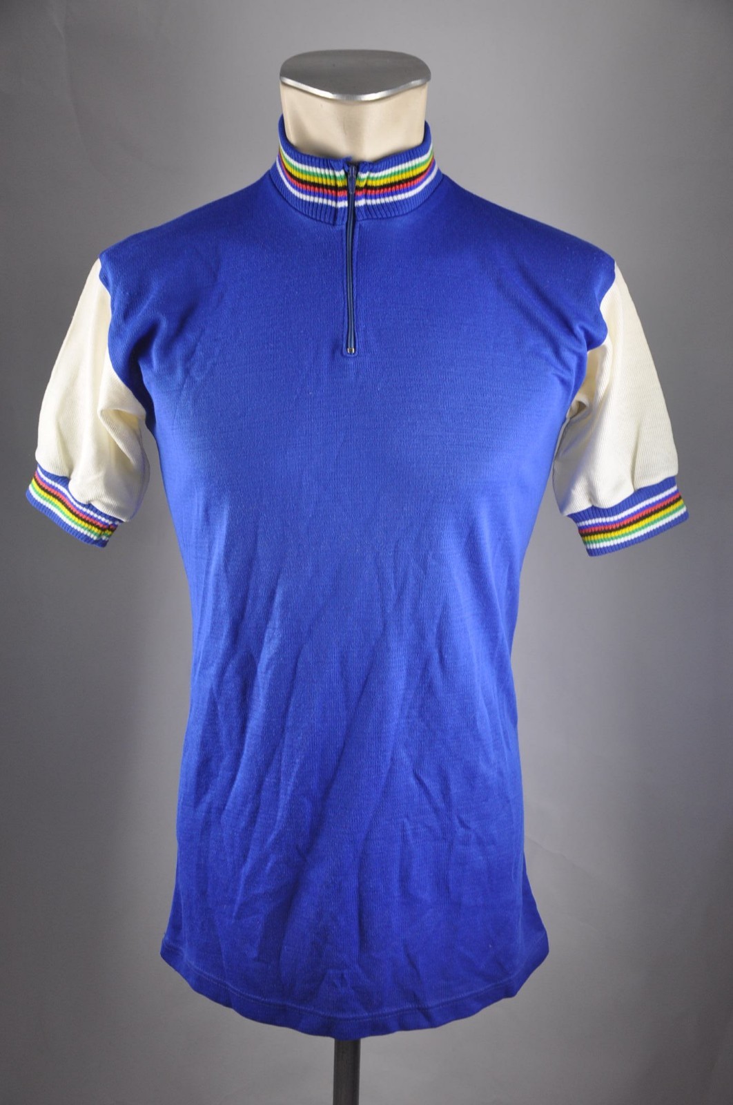 Vintage Akryl 80s Rad Trikot Gr. 5 50cm cykeltröja Shirt DA4 Vintage Akryl 80s Rad Trikot Gr. 5 50cm cykeltröja Shirt DA4