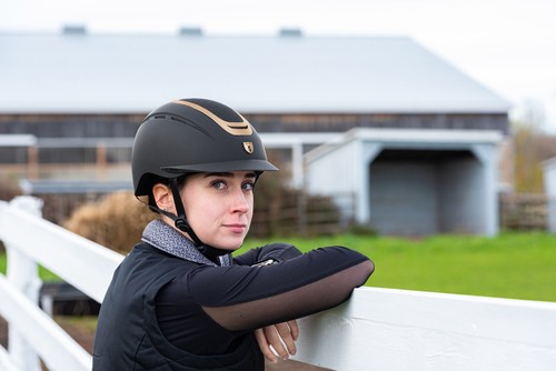 Tipperary Ultra Helmet Low Profile - Black Matte - Traditional Brim (Var. Sizes) - Picture 16 of 41