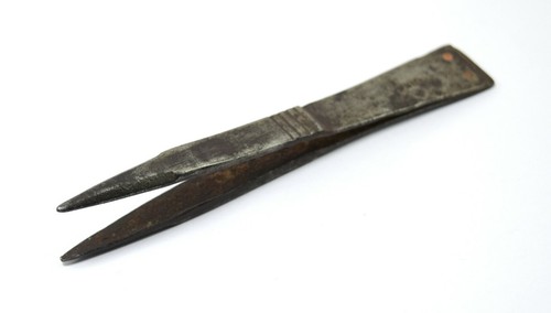Vintage Eisen handgefertigte Pinzette gutes Sammlerstück medizinisches Instrument. G47-308 - Bild 3 von 10
