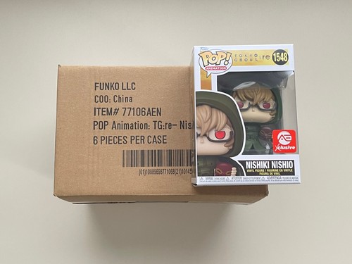Funko Pop! Tokyo Ghoul: Nishiki Nishio 1548 esclusivo nuovo - Foto 4 di 5