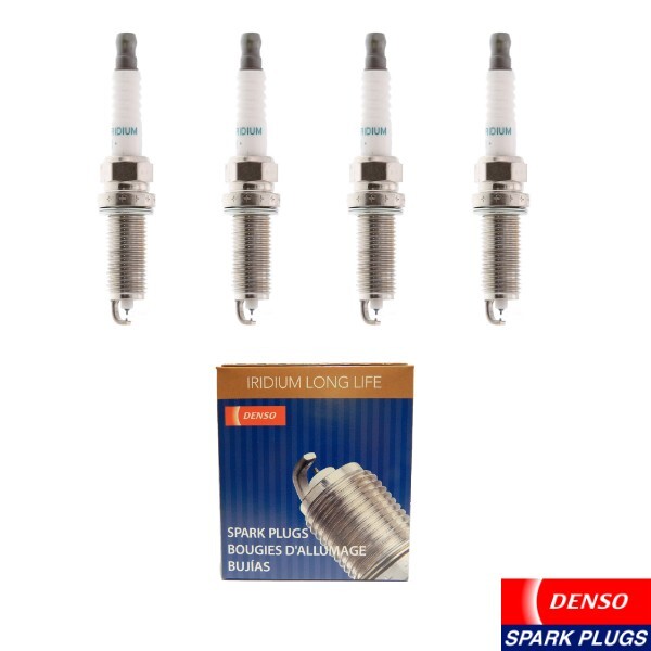 New Set of 4 Denso Iridium Long Life Spark Plug for Infiniti Nissan Subaru