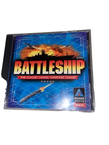 BATTLESHIP 1997 NAVAL WARFARE CD ROM INTERACTIVE GAME by HASBRO  - Picture 1 of 5