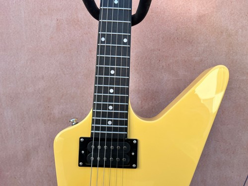 Hot sales explorer Electric Guitar 22frets HH pickup Spot Lightning US warehouse - Picture 5 of 14