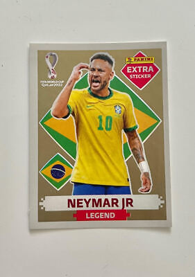 Panini Qatar World Cup Extra Sticker 2022 Legend Neymar Junior - BRONZE