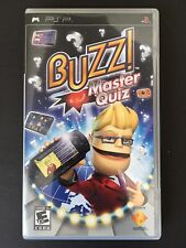 Buzz! Master Quiz for PSP Sony PlayStation Portable Used Un Excellent Condition