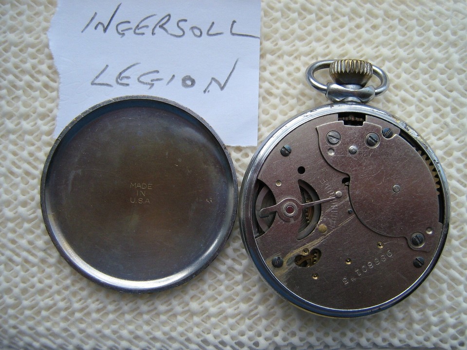 Vintage Services Army & Ingersoll Legion Pocket Watches for spares/repair. eBay